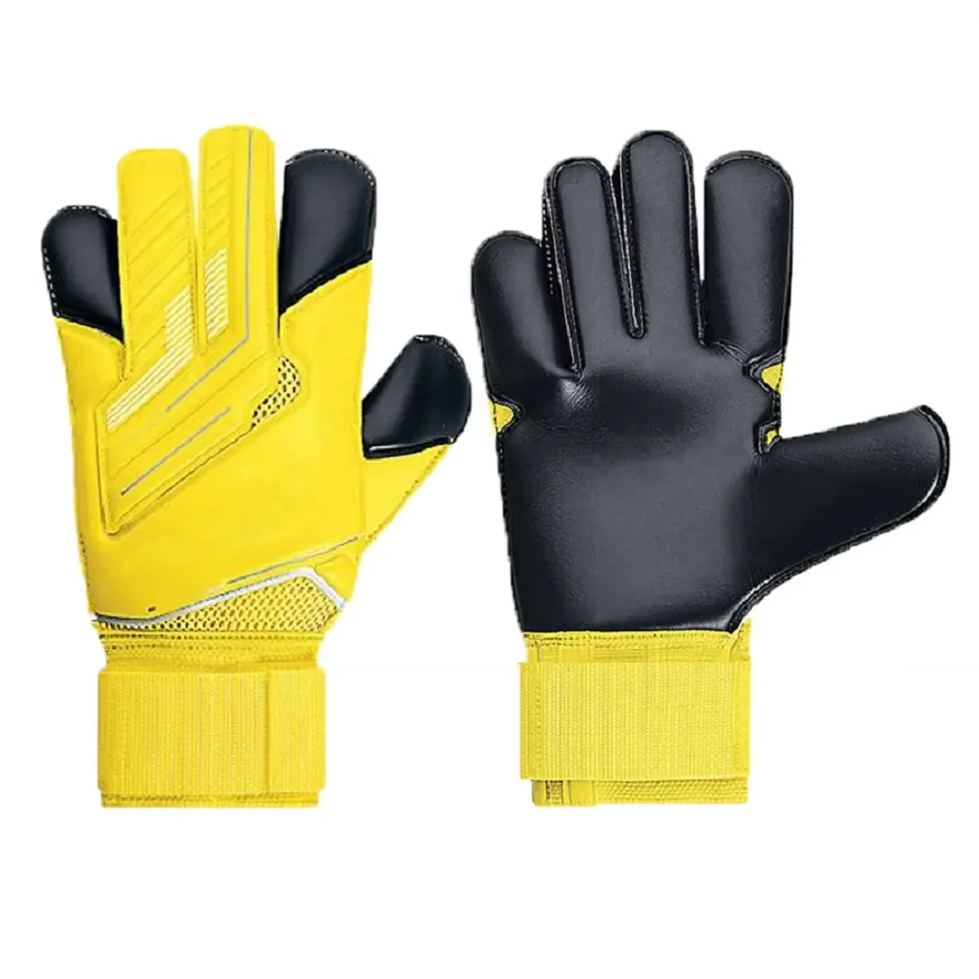 Profession elle Fußball-Torwart handschuhe Schneiden Sie flache Palm-Sport-Trainings handschuhe für Fußball-Torwart handschuhe