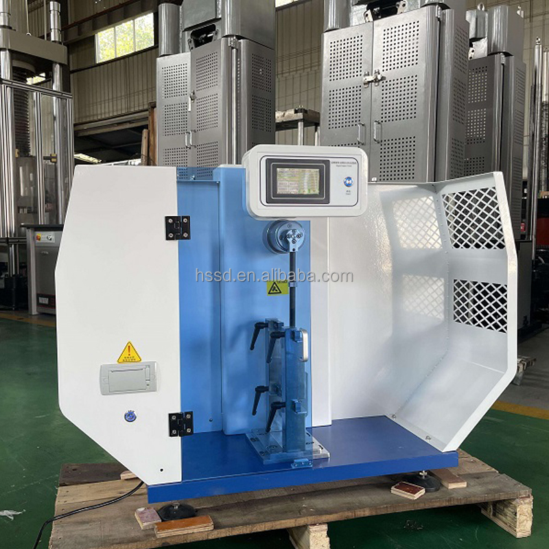 50j pendulumn equipment izod testing machines for plastic material astm d256 izod& charpy impact tester