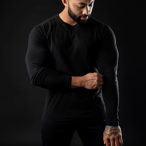 Camiseta OEM 100% algodón para hombre y adulto, camiseta orgánica, ropa masculina al por mayor, deportiva, lisa, en blanco. - Product Image 4