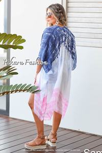 Vestido de verano tipo Kimono con manga corta, bohemio - Product Image 5