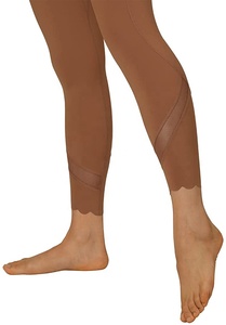 Nueva llegada de las mujeres patrón sólido de cintura alta entrenamiento Yoga pantalones verano Fitness Scrunch Butt Lifting malla Leggings - Product Image 3