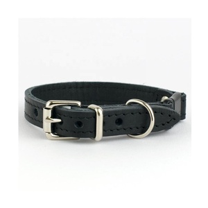 Collar Premium ecológico de tamaño pequeño para perros y gatos, poliéster duradero con cuero Premium, plástico, sólido, suministro ecológico - Product Image 1