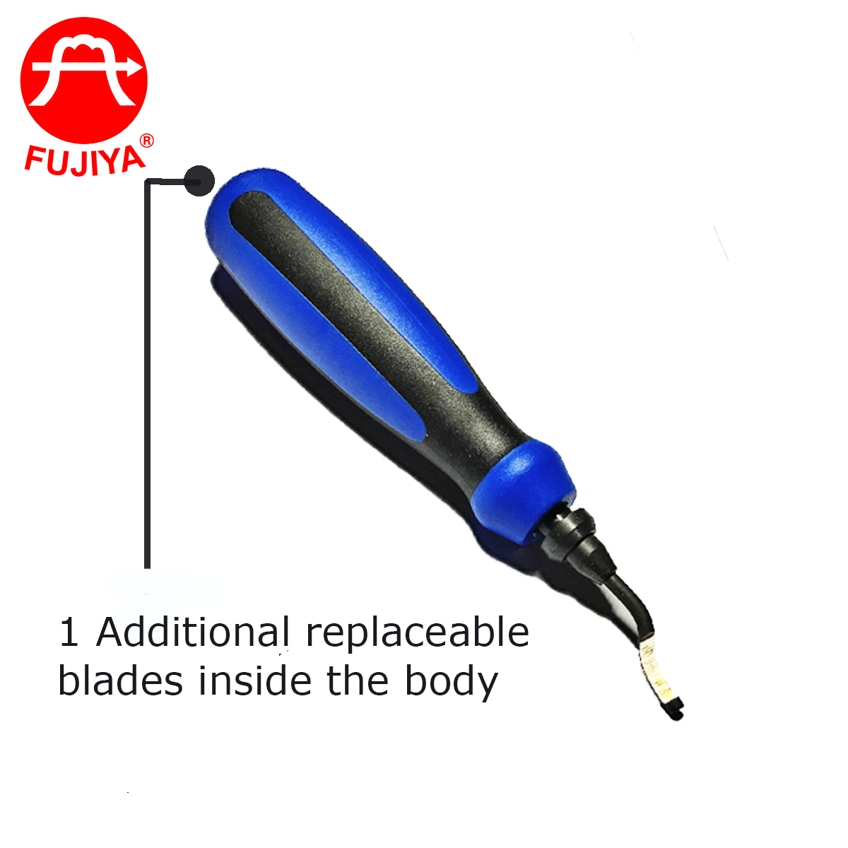 hand tool for chamfering on plastic