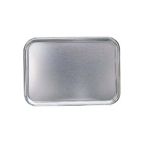 ถาดรองเสิร์ฟทรงสี่เหลี่ยมทำจากสเตนเลสแบบ100% ทันสมัยสำหรับใช้ในครัว - Product Image 1