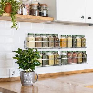 Spezia da <span class=keywords><strong>cucina</strong></span> titolare di stoccaggio/barattolo di spezie cremagliera della parete/piatto e piatto cremagliera - Product Image 1