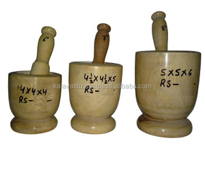 Chày Cối KHARAL Bằng Gỗ Và Kẹp Hạt - Product Image 5