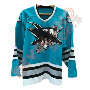 Custom Sports Ice Hockey Jersey Embroidered Front Logo Wholesale Ice Hockey Uniform Eco Friendly 100% Polyester High Quality - Product Image 3