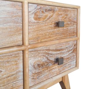 Cómoda Miguel, Aparador de Diseño Moderno y Natural para Sala de Estar, Dormitorio, Hogar, Hotel - Product Image 3