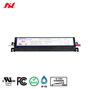 100W LED controlador de 24V IP65 IP66 regulable UL CE - Product Image 2