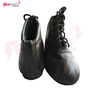 Sneakers de danse en cuir véritable pour hommes, chaussures de danse, de jazz, plates, bottes de danse pour l'entraînement - Product Image 4