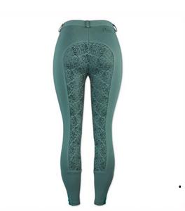 Culottes d'équitation haut de gamme extensibles dans 4 directions, collants d'équitation avec assise intégrale en silicone pour femmes - Product Image 2