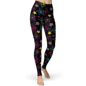 <b>Women's</b> Gym Workout Yoga Wear Set Wholesale Printed Sports Bra and <b>Leggings</b> - Product Image 4