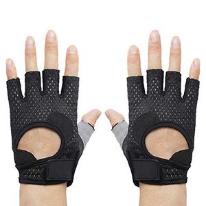 Guantes deportivos para ciclismo, protección completa de La Palma, guantes deportivos de cuero con diseño sin dedos para entrenamiento y levantamiento de pesas - Product Image 5