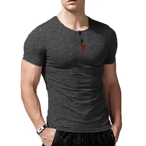 Wholesale Custom Plus Size Men's T-Shirts O Neck Printing Tshirt 100% Cotton Shirts Plain Blank Graphic T Shirts For Men