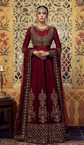 Dernière belle-lourd-parole longueur robe pour la fête-usure-robe élégante appliques travail pour la fête/mariage = 2021 - Product Image 2
