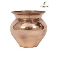 แฮนด์เมดทองแดง Lota ในหม้อน้ำและกาต้มน้ำในราคาขายส่งสำหรับ Pooja และใช้ชีวิตประจำวัน - Product Image 2