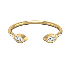 ของขวัญปีใหม่สำหรับผู้หญิง แหวนเพชรแท้จากธรรมชาติ รับรองโดยห้องปฏิบัติการ คอลเลคชั่นสำหรับผู้หญิง รับรองโดย IGI และ Ingemco ราคาขายส่งสำหรับผู้หญิง - Product Image 2