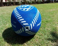 Ballon de rebond spécialement conçu pour l'entraînement physique et le rugby, pour le modelage du corps, bleu