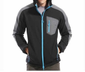 OEM-Chaqueta de lana gruesa para hombre, resistente al agua, transpirable, para exteriores, senderismo, escalada - Product Image 6