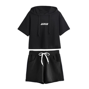 Sudaderas con capucha para mujer, conjunto completo con disparos/diseño personalizado, conjuntos de sudaderas para mujer a la venta - Product Image 3