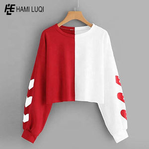 Wholesale Solids Red Black t Shirt Cropped Ladies T-shirt <b>Women</b> <b>Tops</b> Crop <b>Top</b> t Shirts <b>Women's</b> T-Shirts Premium, Slim - Product Image 2