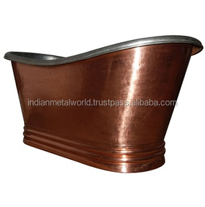 Bañera de cobre hecha a mano en diferentes diseños - Product Image 1