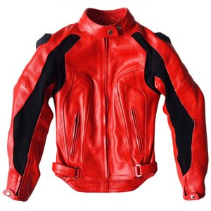 Veste en cuir de moto pour hommes, prix réglable, - Product Image 5