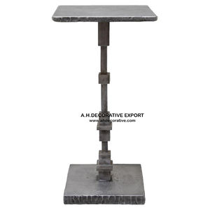 Table basse en aluminium doré en forme de branche d'arbre avec plateau en métal, personnalisable, meubles de salon - Product Image 2