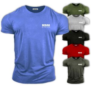 T-shirts d'été en coton pour hommes, vêtements de gymnastique avec impression personnalisée et matériau de haute qualité, utilisé à bas prix - Product Image 1