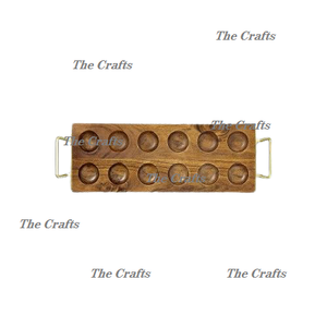 Wooden <b>Egg</b> <b>Storage</b> Serving Tray With Handle Home Hotel And Restaurant Kitchenware Tools <b>Egg</b> Tray Holder In India - Product Image 1