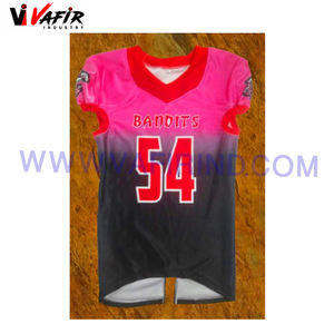 Camiseta de fútbol americano para hombres, Diseño de equipo nuevo, sublimación, logotipo personalizado, profesional, atlético, DHL - Product Image 5