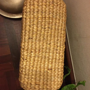 Bolso de Mano para Mujer, Hecho a Mano, Ecológico, Vintage, de Jacinto de Agua, Multifuncional, con Forro de Algodón Rústico, para Compras con Estilo, Regalo Directo - Product Image 3