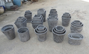 Modern GRC Flower Pots/ Indoor Outdoor Planters / Home & Garden [ Wholesale] Eco-Friendly Lightweight - Product Image 2