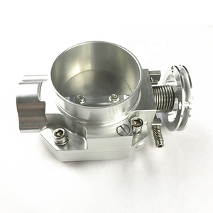 BJR High Quality Aluminum 75mm Racing <strong>Performance</strong> <strong>Parts</strong> Silver Billet Throttle Body - Product Image 2