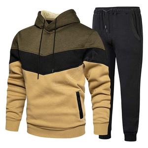 Nouveau modèle Vente en gros Pantalon de survêtement en molleton imprimé de logo personnalisé/brodé/Sweat-shirt Survêtements innovants à fermeture éclair sur le devant pour hommes - Product Image 2