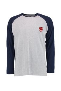 T-shirt à col rond en coton Pima surdimensionné de haute qualité - Product Image 3