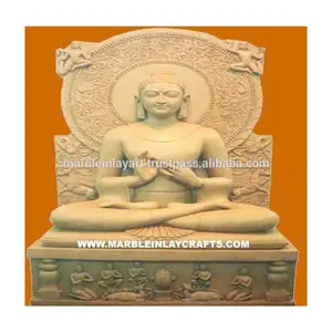 Stein Buddha Statue Herstellung