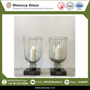 Bougie moderne en verre disponible en différentes couleurs Meilleure qualité en verre - Product Image 5