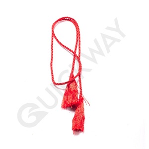 สายคล้องธงโลโก้แบบปรับแต่งได้สีแดงทึบใช้งานหนักและสะดวกสบายมาจากผู้ผลิต - Product Image 5