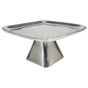 Support à gâteau de mariage au design vintage, finition nickelée, forme arrondie, pour célébrations intérieures et extérieures - Product Image 4