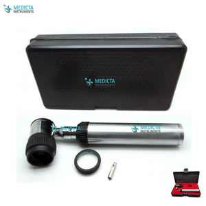 Cuerpo de plástico de fibra óptica Premium Mini dermatoscopio Dermascope conjunto profesional para la piel - Product Image 4