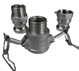 Acier inoxydable de haute qualité (SS) Camlock 50mm forgé raccord de tuyau raccords de tuyau gazole tête soudée filetage BSP - Product Image 1