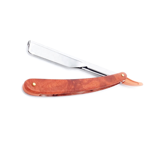 Maquinilla de afeitar para Barbero, accesorios de salón de belleza, afeitadora de una hoja para hombre, cuidado Personal, acero inoxidable - Product Image 4