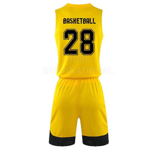 Ensemble de maillots de basket-ball réversibles personnalisés de haute qualité pour hommes Uniforme de basket-ball pour jeunes Logo imprimé Nouveau modèle Grande taille pour l'été - Product Image 2