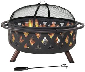 Metal <b>Fire</b> <b>Pit</b> Bowl for Indoor & Outdoor Use - Product Image 5