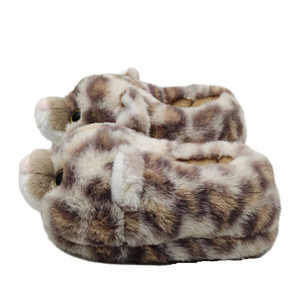 Tùy Chỉnh Thoải Mái Dễ Thương Sang Trọng Nhà Trong Nhà Dép Leopard Dép Đi Trong Nhà - Product Image 2