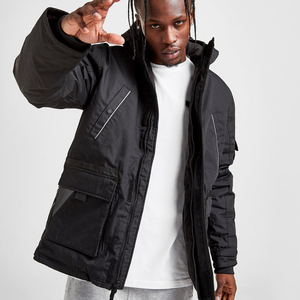 Men's Custom Style Waterproof Windproof Hooded Puffer <b>Jacket</b> <b>Plus</b> <b>Size</b> Winter OEM Service Loose Fit - Product Image 6