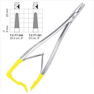 Portaagujas LUETHY BECK TC Instruments, Portaagujas Dentales, Pinzas, Herramientas, Juego de Instrumentos Manuales de Acero Inoxidable Curvo - Product Image 6