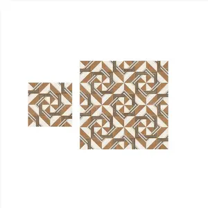 ceramic standard size with good design polished floor tiles 40x40cm