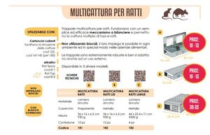 ORMA Masterbox Multicatch Corner, Trampa Mecánica para Ratones de Captura Múltiple, Acero Galvanizado, Sin Veneno Incluido - Product Image 3
